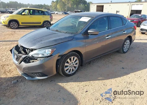 2016 Nissan Sentra S из США, поврежденный, VIN 3N1AB7AP4GY317978